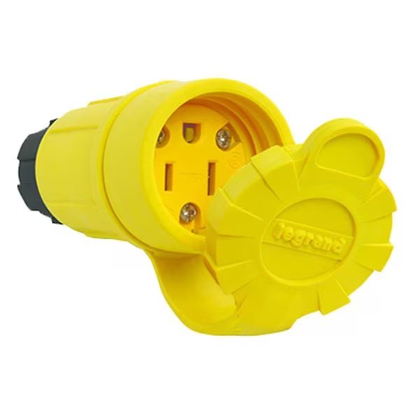 PS15W47CCV3 15A Watertight Connector; Yellow, Nextgen, Mfr#: NE570308